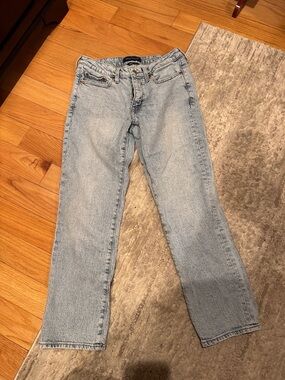 Aeropostale Light Blue Straight-Leg Women’s Jeans